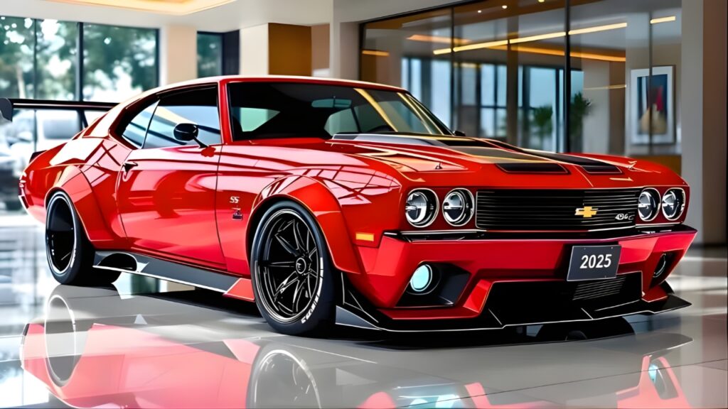 2026 Chevrolet Chevelle SS 464 Launched : 0–100 in 4.2s, Sport+ Drift Mode and LED Matrix Headlights